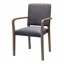 Baltimore Arm Chair C692. Clear Natural Or Stain. Any Fabric